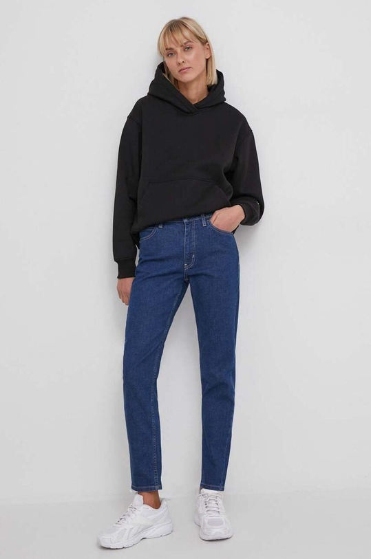 Calvin Klein Jeans felpa J20J222895 nero SS24