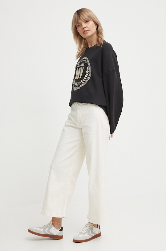 Bavlněná mikina Dkny D2A4A027 černá AW24