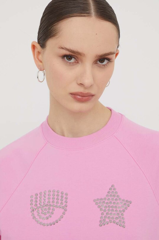 Chiara Ferragni felpa 76CBIG02 rosa