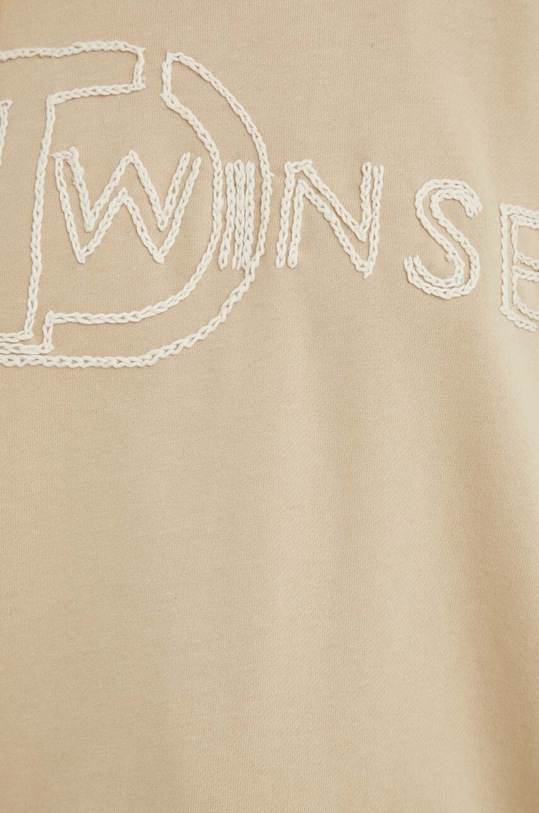 Twinset bluza bawełniana 241TP2490 beżowy