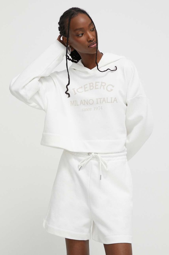 Iceberg bluza z kapturem beżowy E021.6317