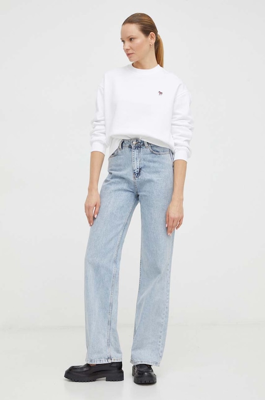 PS Paul Smith pamut melegítőfelső W2R.352V.M20616 fehér SS24