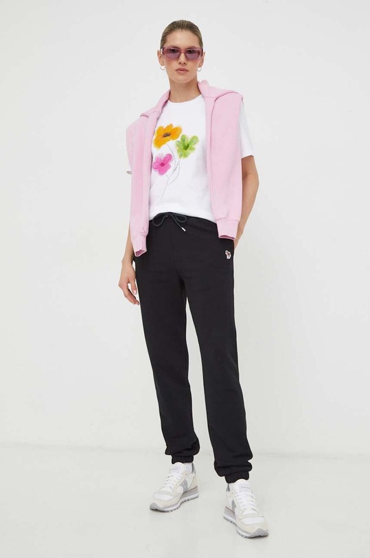 PS Paul Smith pamut melegítőfelső W2R.352V.M20616 rózsaszín SS24