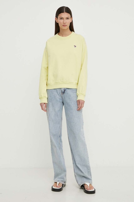 PS Paul Smith hanorac de bumbac W2R.352V.M20616 verde SS24