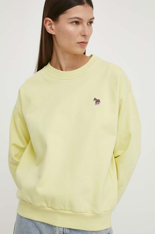 PS Paul Smith hanorac de bumbac verde W2R.352V.M20616