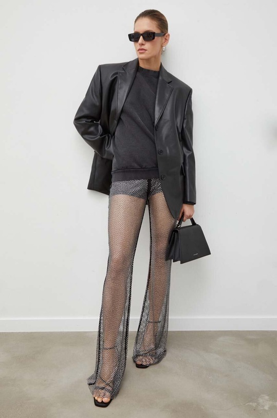 Bavlněná mikina 2NDDAY 2ND Stewart TT - Organic Swea 2241240389 šedá SS24