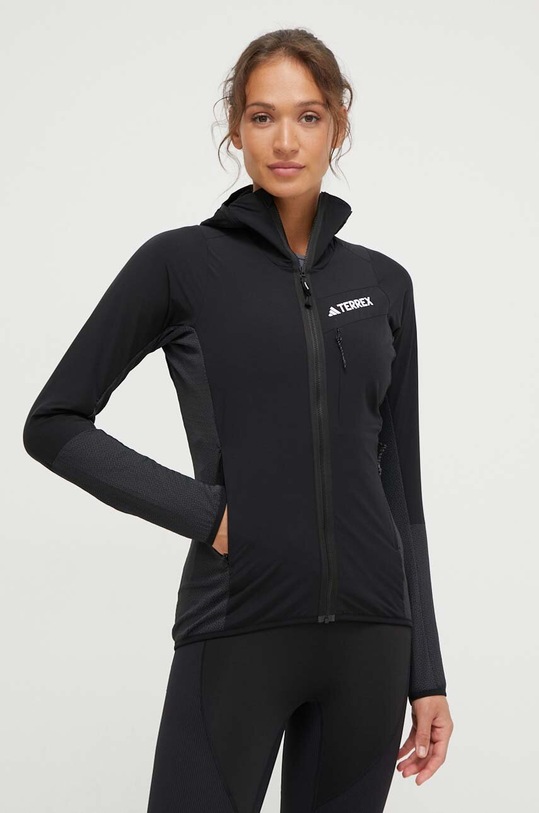 adidas TERREX bluza sportowa Techrock wzorzyste czarny IB1856