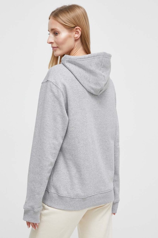 Oblečení Bavlněná mikina adidas IC6884 šedá