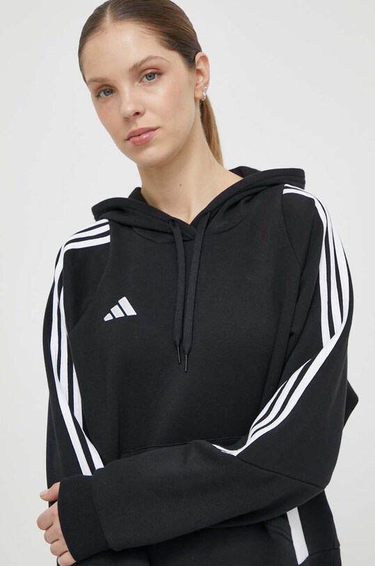 adidas Performance edzős pulóver Tiro24 fekete IJ5607