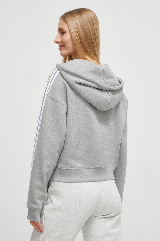 Odzież adidas bluza bawełniana IK8386 szary