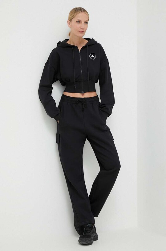 Кофта adidas by Stella McCartney IN3637 чорний SS24