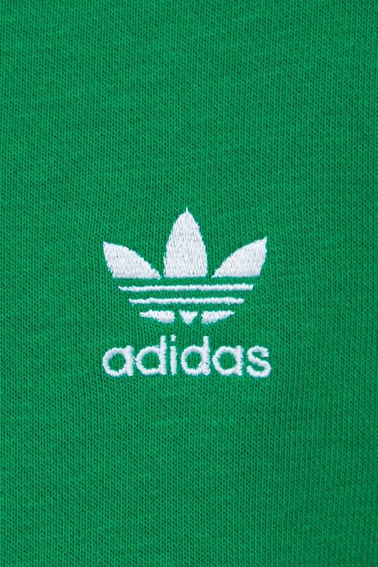 Μπλούζα adidas Originals 3-Stripes Hoodie OS IN8398 πράσινο