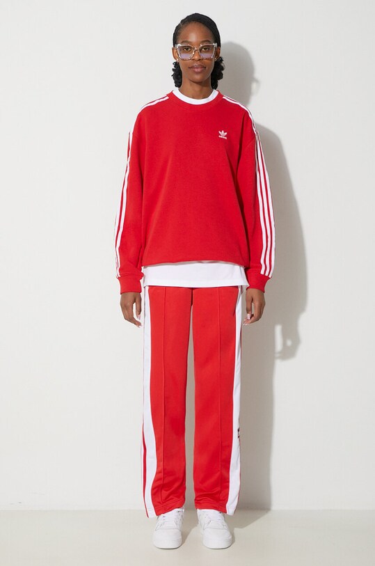 adidas Originals sweatshirt 3-Stripes Crew OS IN8487 red SS24