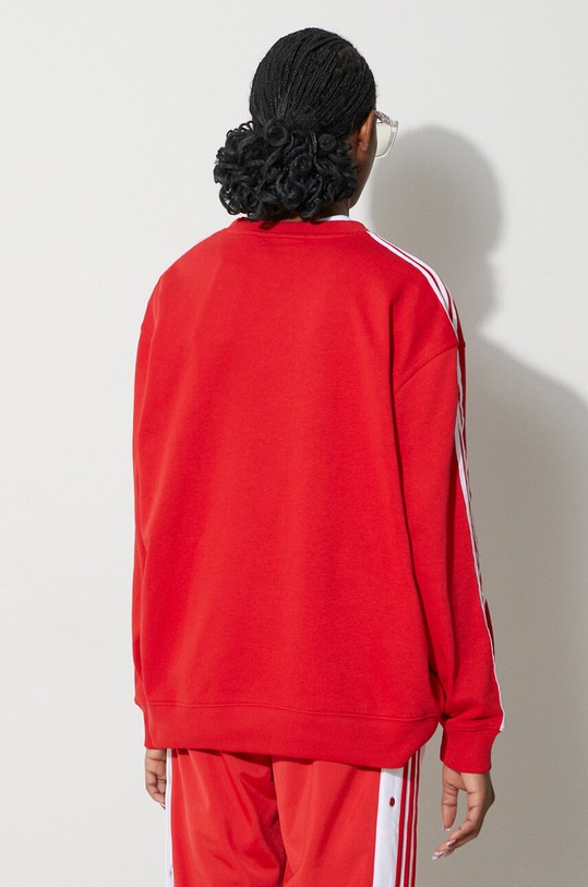 Clothing adidas Originals sweatshirt 3-Stripes Crew OS IN8487 red