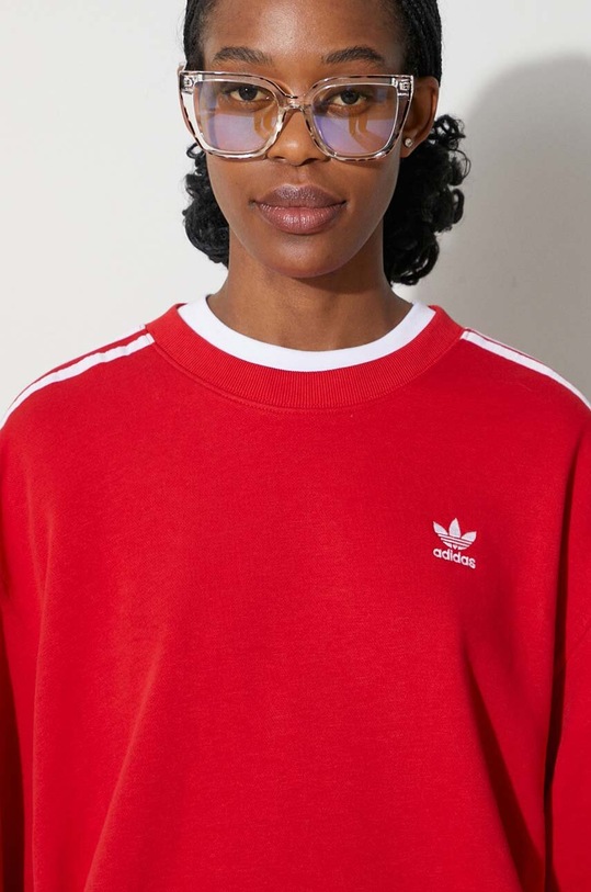 adidas Originals sweatshirt 3-Stripes Crew OS IN8487 red