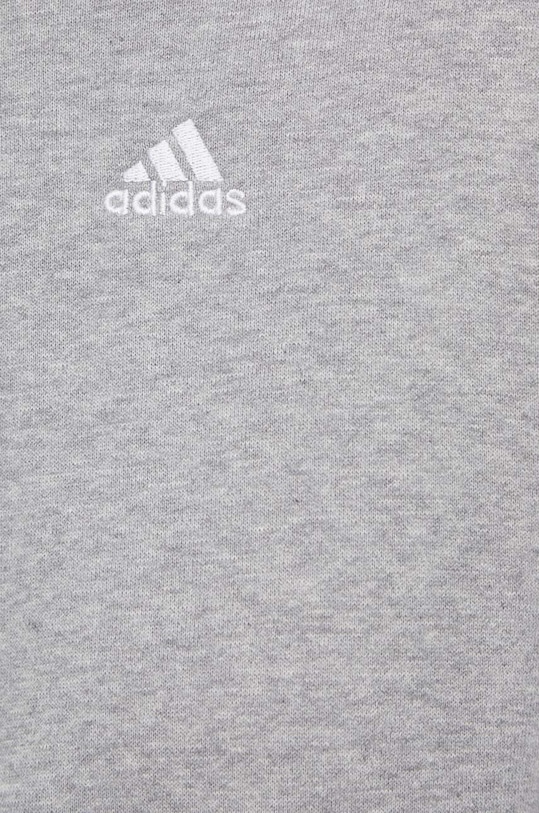 Памучен суичър adidas сив IN9931