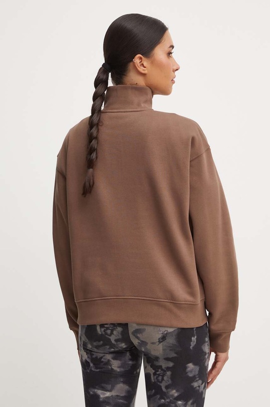 Îmbrăcăminte adidas Originals bluza Essentials Halfzip Sweatshirt IR5938 maro