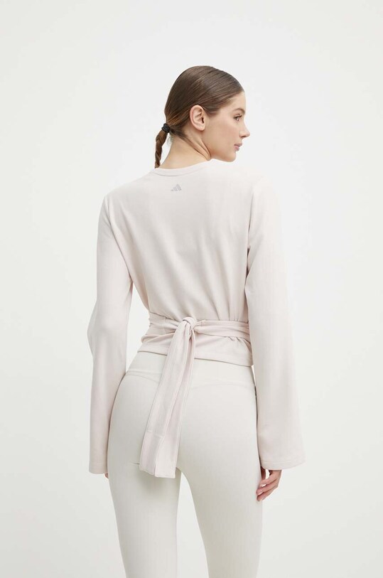Îmbrăcăminte adidas Performance hanorac yoga IS2987 bej