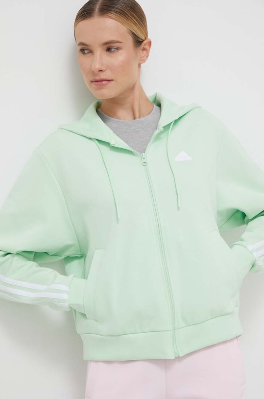 adidas bluza pozostałe zielony IS3680