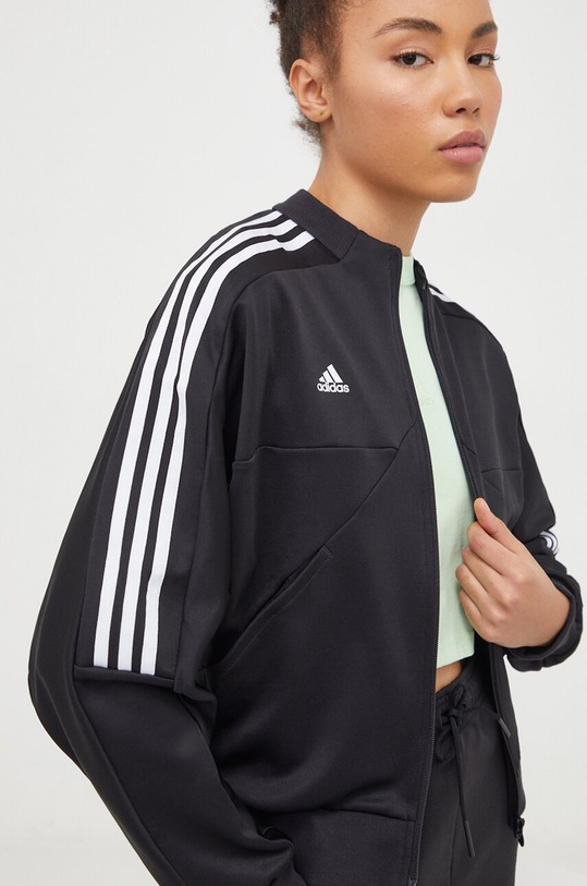 Кофта adidas TIRO без капюшона чёрный IS4345
