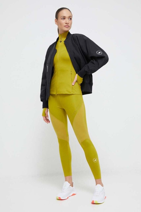 Dukserica za trening adidas by Stella McCartney TruePurpose IT8235 zelena SS24