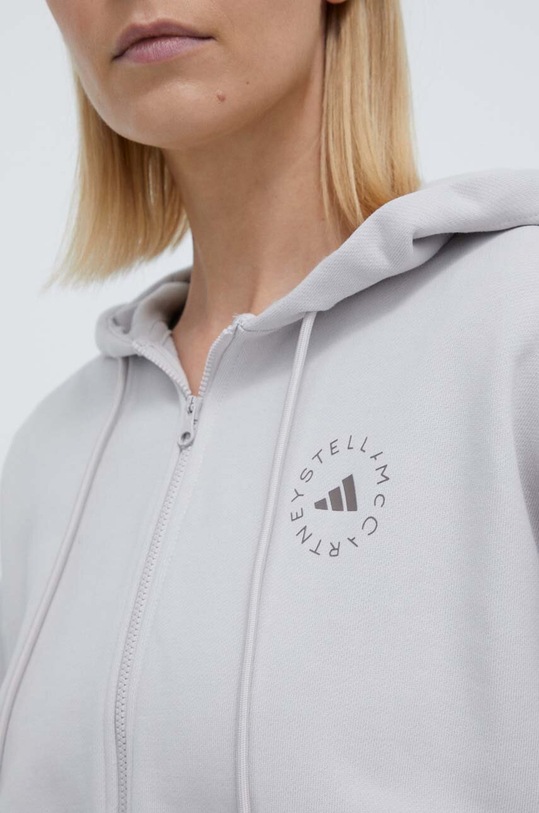 adidas by Stella McCartney bluza bawełniana IT8268 szary
