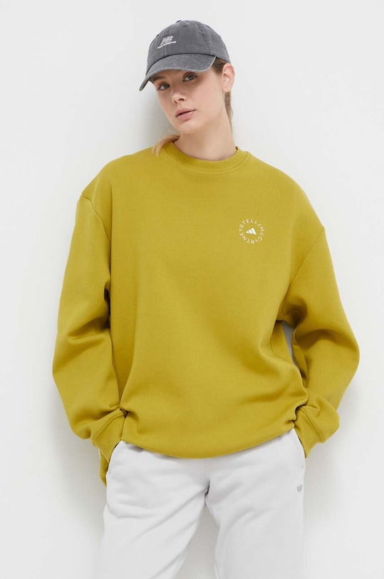 adidas by Stella McCartney bluza dresowa pozostałe zielony IT8306