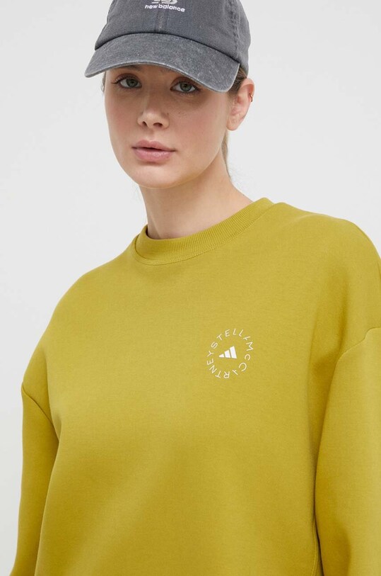 adidas by Stella McCartney bluză trening verde IT8306