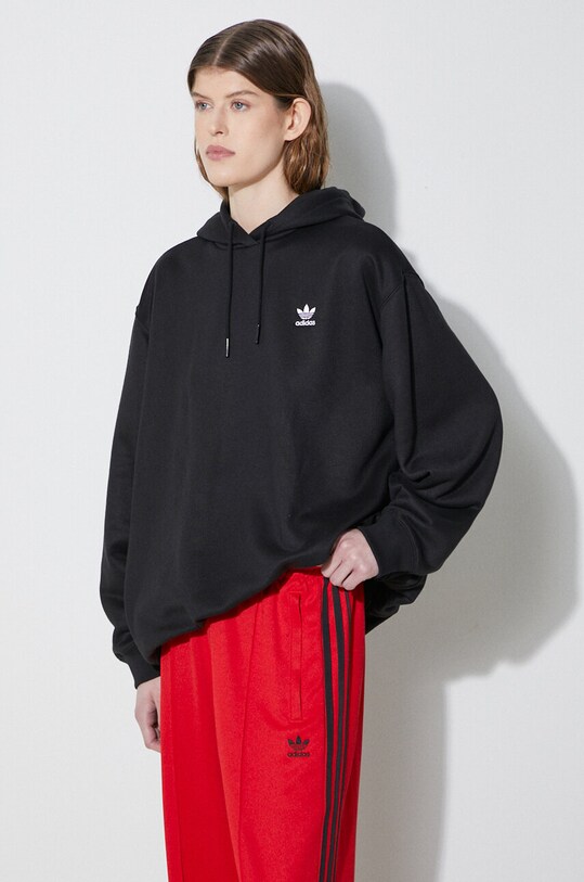 Dukserica adidas Originals Trefoil Hoodie crna IU2409