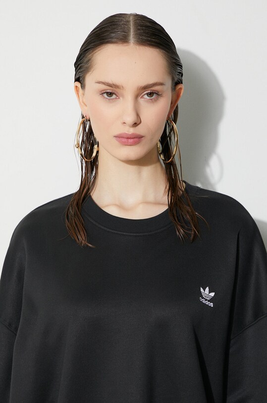 Dukserica adidas Originals Trefoil Crew IU2410 crna