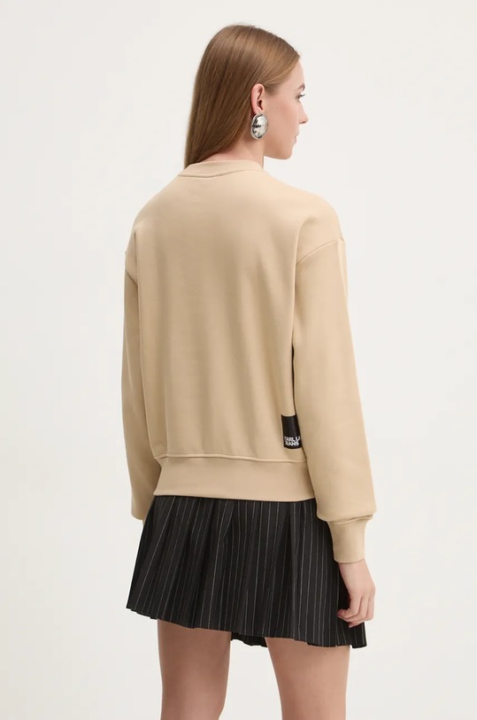 Oblečení Mikina Karl Lagerfeld Jeans 240J1807 béžová