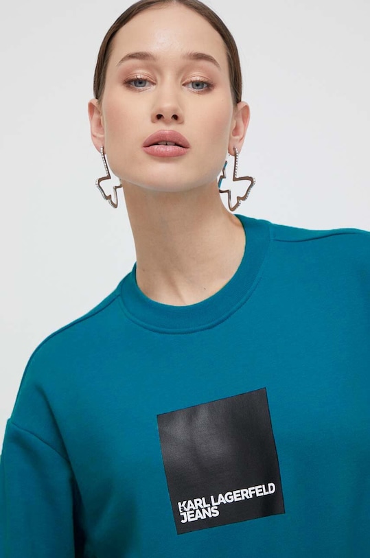 Μπλούζα Karl Lagerfeld Jeans μπλε 240J1807