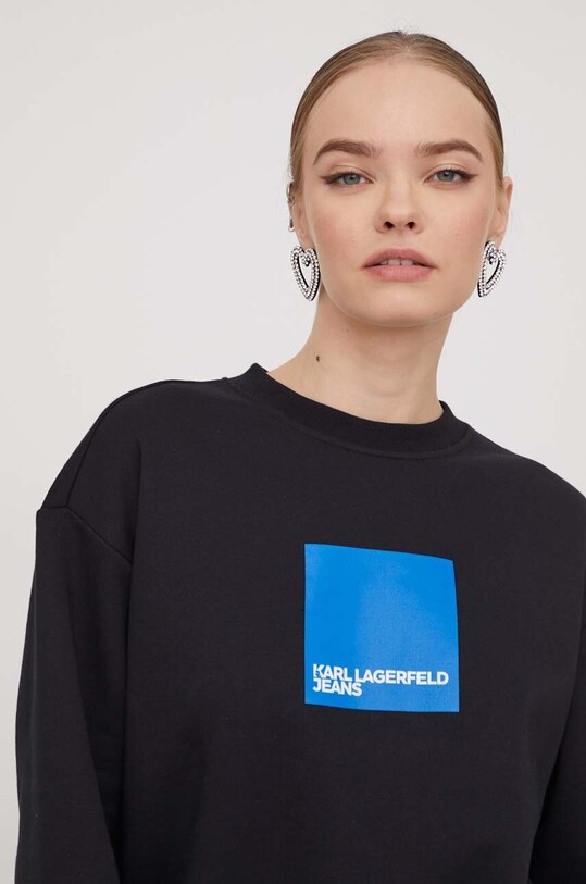 Karl Lagerfeld Jeans bluza czarny 240J1807