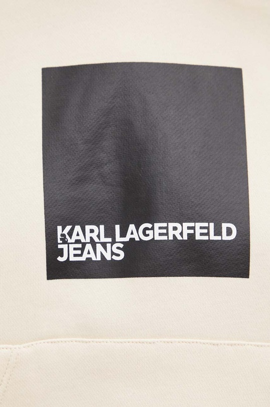 Μπλούζα Karl Lagerfeld Jeans 240J1808 μπεζ