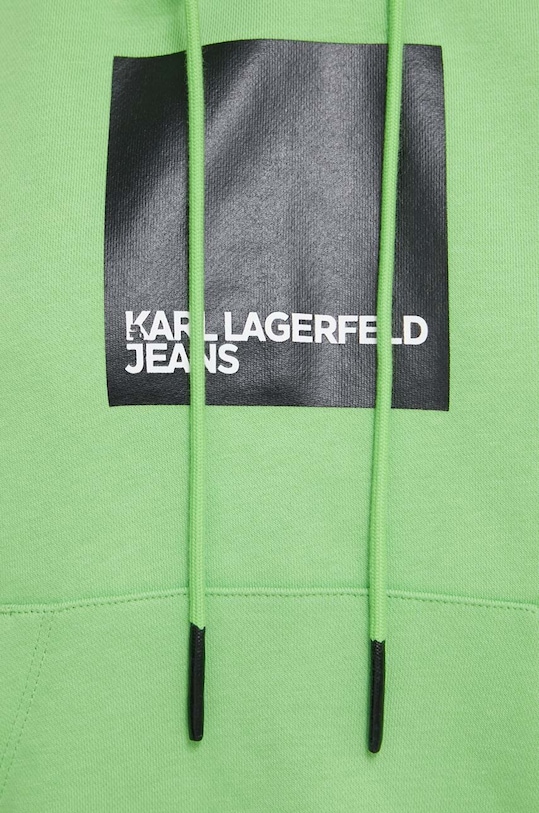 Karl Lagerfeld Jeans bluza 240J1808 zielony