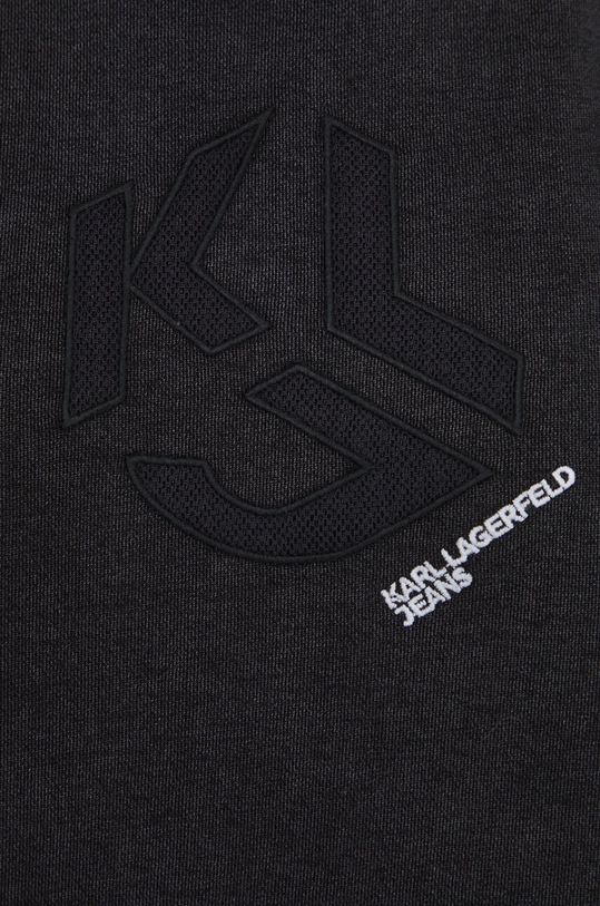 Karl Lagerfeld Jeans bluza bawełniana 240J1804 czarny