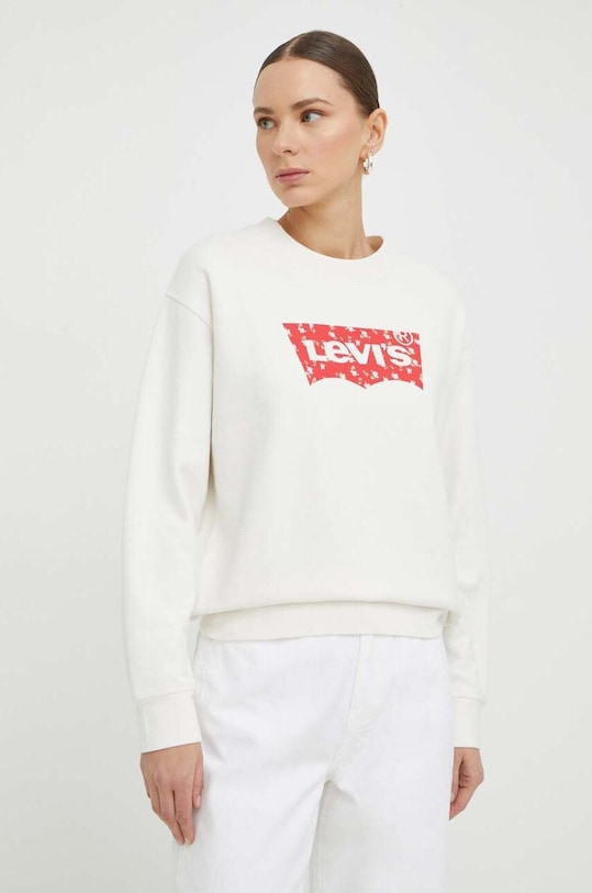 Levi's bluza pozostałe biały 18686