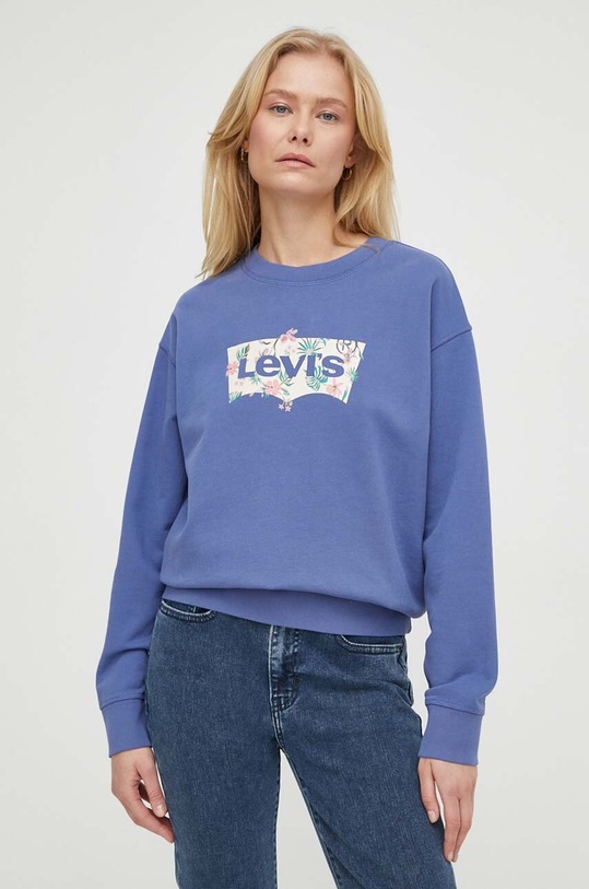 Levi's bluza pozostałe niebieski 18686