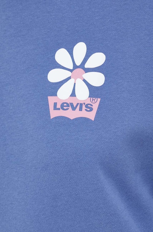 Levi's bluza bawełniana 18686 niebieski