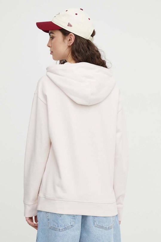 Oblečení Bavlněná mikina Levi's 24693 růžová