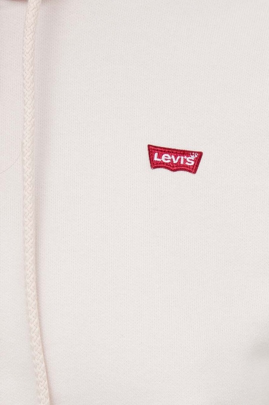 Bavlněná mikina Levi's 24693 růžová