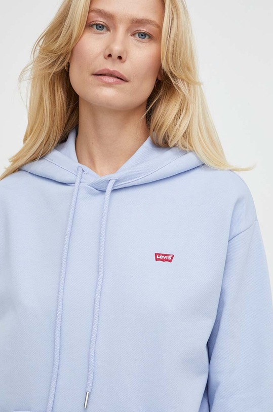 Levi's hanorac de bumbac albastru 24693