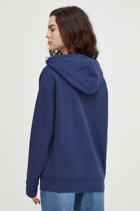 Oblečení Bavlněná mikina Levi's 24693 námořnická modř