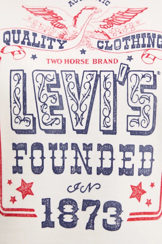 Levi's bluza A7288 alb