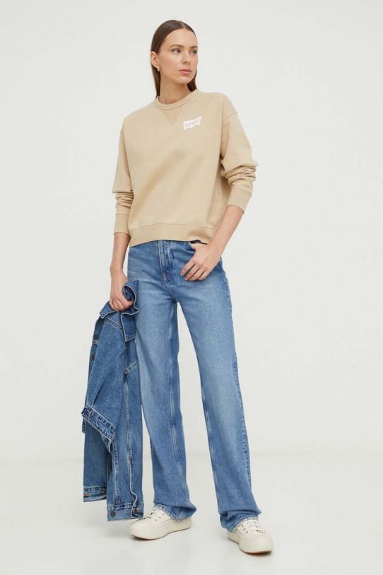 Levi's bluza A7288 beżowy SS25