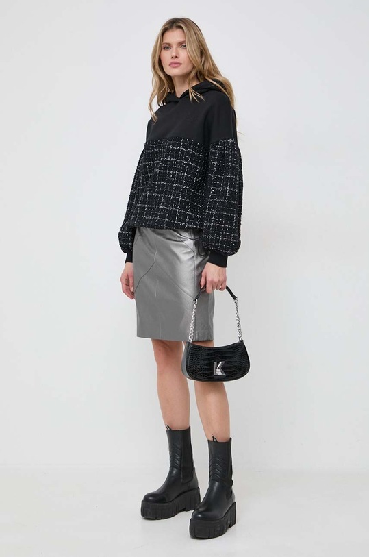 Karl Lagerfeld bluza 240W1828 czarny SS24