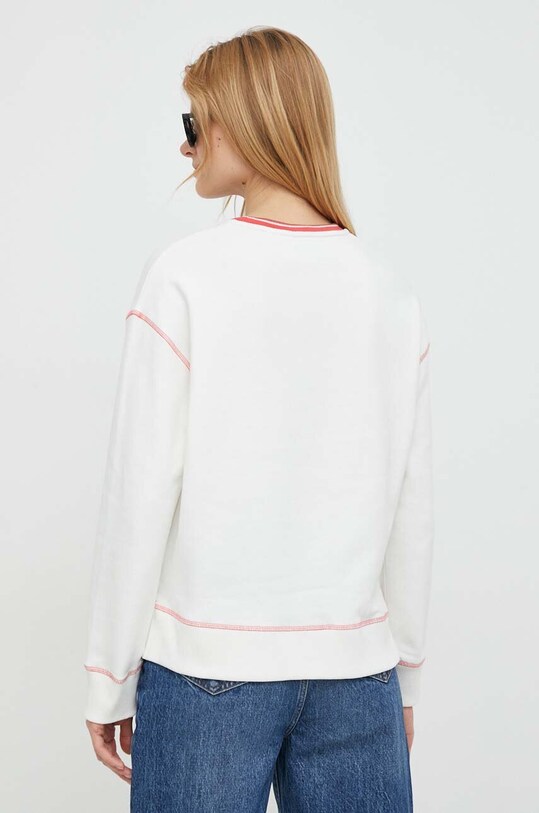 Îmbrăcăminte Pepe Jeans hanorac de bumbac PL581398 alb