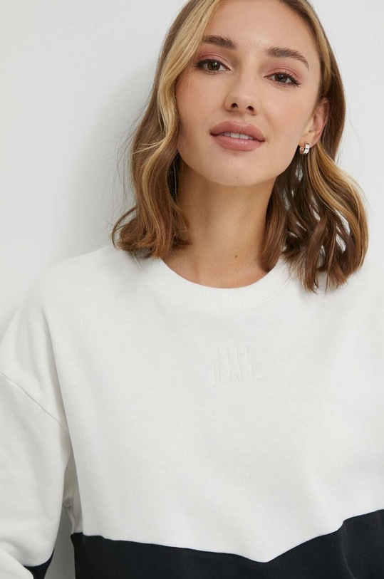 Bavlněná mikina Pepe Jeans HILDA černá PL581400