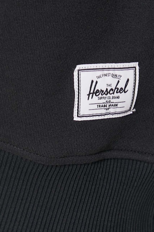 Хлопковая кофта Herschel 50297.00001 чёрный