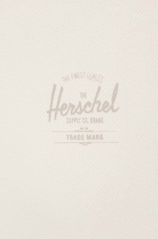 Памучен суичър Herschel 50303.06317 бежов